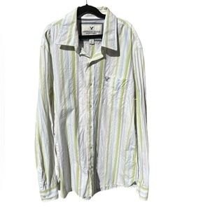 American Eagle Outfitters Striped Vintage Fit Shirt